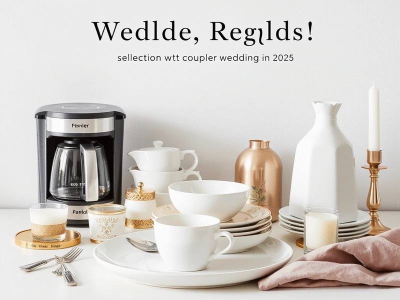 Best Wedding Registry Items Couples Actually Want in 2025